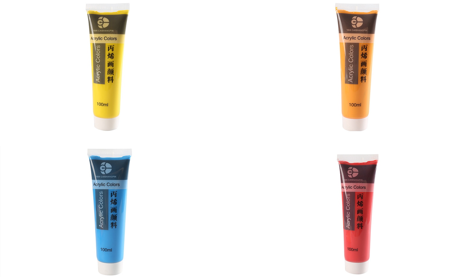 100ml Large-Capacity Tube Of Waterproof Long-Lasting Acrylic Pigment